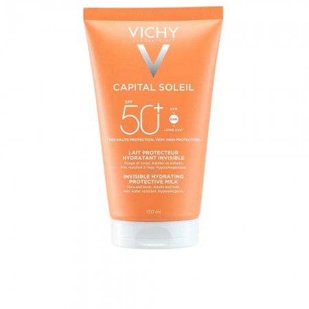 VICHY CAPITAL SOLEIL PROTECTOR FAMILIAR SPF50 LECHE HIDRATANTE INVISIBLE 150 ML