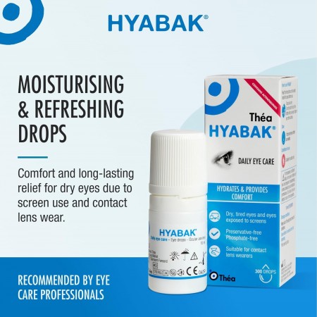 HYABAK SOLUCIÓN OFTALMICA HIDRATANTE 10 ML