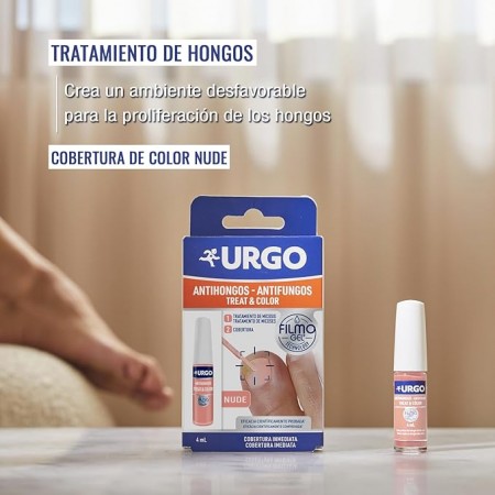 URGO ANTIHONGOS TRATAMIENTO & COLOR NUDE 4 ML