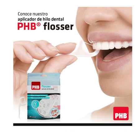 PHB FLOSSER HILO DENTAL APLICADOR DESECHABLE 30 UNIDADES