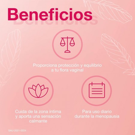 SAUGELLA JABON INTIMO POLIGYN MENOPAUSIA ROSA 250 ML