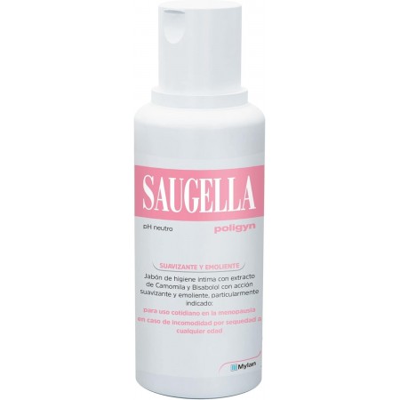 SAUGELLA JABON INTIMO POLIGYN MENOPAUSIA ROSA 250 ML