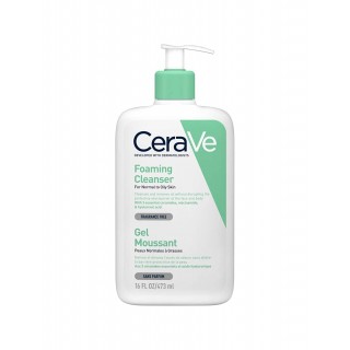 CERAVE GEL LIMPIADOR ESPUMOSO 473 ML
