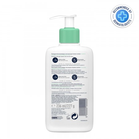 CERAVE GEL LIMPIADOR ESPUMOSO 236 ML