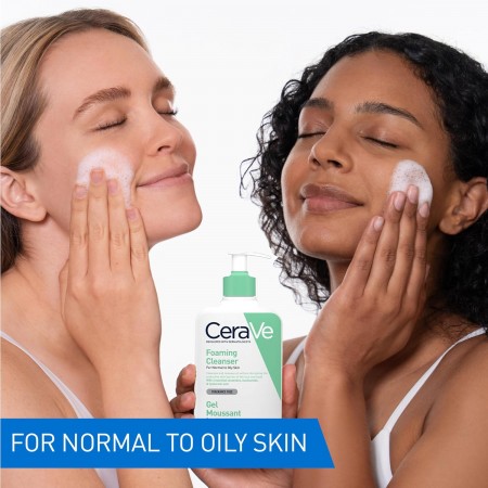 CERAVE GEL LIMPIADOR ESPUMOSO 236 ML