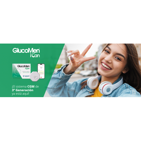 DISPOSITIVO DE MONITORIZACION CONTINUA DE GLUCOSA GLUCOMEN ICAN 1 SENSOR