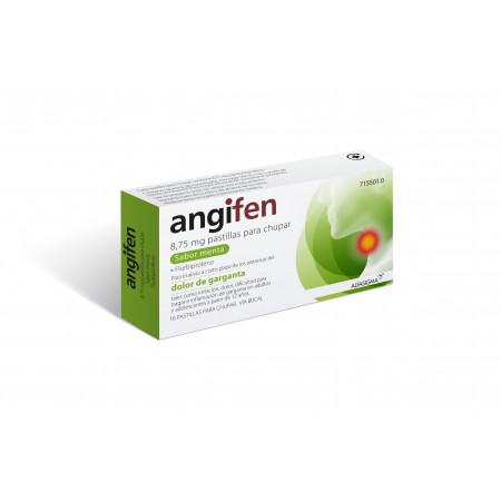 ANGIFEN 8,75 MG 16 PASTILLAS PARA CHUPAR (SABOR MENTA)
