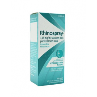 RHINOSPRAY 1.18 MG/ML NEBULIZADOR NASAL 12 ML