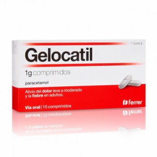 GELOCATIL 1 G 10 COMPRIMIDOS