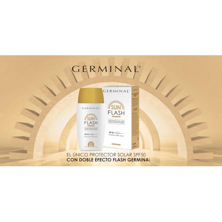 GERMINAL SUN FLASH SPF 50+ PROTECTOR SOLAR DOBLE EFECTO FLASH 50 ML