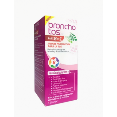 BRONCHOTOS MAX 8 EN 1 SOLUCION ORAL 120 ML