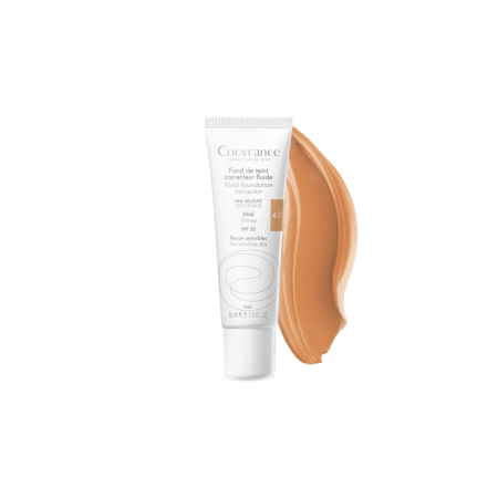 AVENE COUVRANCE MAQUILLAJE FLUIDO SPF20 MIEL 4.0 30 ML