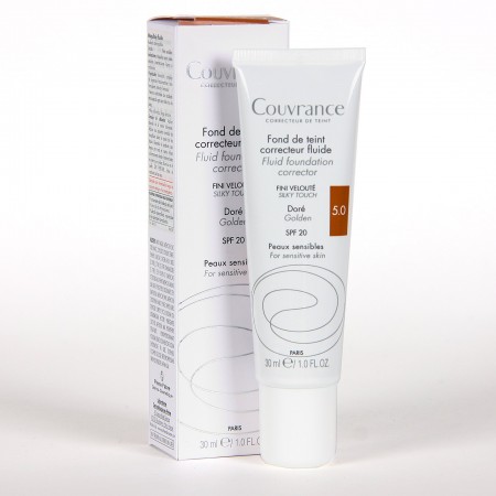 AVENE COUVRANCE MAQUILLAJE FLUIDO SPF20 DORE 5.0 DORADO 30 ML