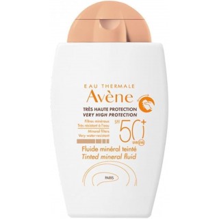 AVENE FLUIDO MINERAL FISICO SPF50+ CON COLOR 40ML