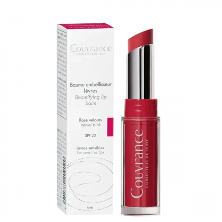 AVENE COUVRANCE BALSAMO DE LABIOS EMBELLECEDOR SPF20 ROSA ATERCIOPELADO 3,83 G