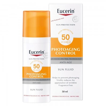 EUCERIN SUN PROTECTION 50+ ANTIEDAD FLUIDO 50 ML