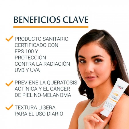 EUCERIN SUN PROTECTION FPS100 ACTINIC CONTROL MD FLUIDO 80 ML