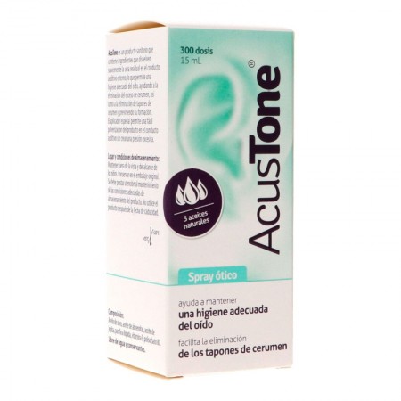 ACUSTONE HIGIENE DEL OIDO SPRAY OTICO 15 ML