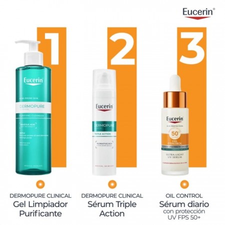 EUCERIN SUN PROTECTION OIL CONTROL SPF50+ DRY TOUCH UV SERUM 30 ML