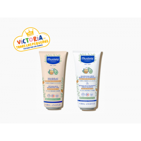 MUSTELA ACONDICIONADOR 2 EN 1 DESENREDANTE Y NUTRITIVO 200 ML