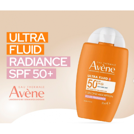 AVENE ULTRA FLUID RADIANCE SPF50+ LUMINOSIDAD 50 ML