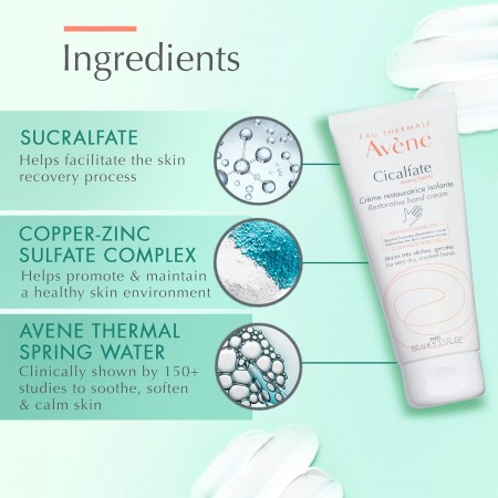 AVENE CICALFATE CREMA DE MANOS REPARADORA EFECTO BARRERA 100 ML