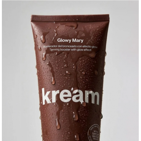 KREAM ACELERADOR DE BRONCEADO GLOWY MARY LOCION EFECTO GLOW 200ML