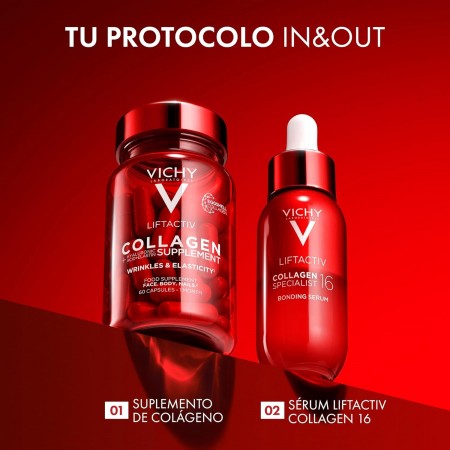 VICHY LIFTACTIV COLAGENO SUPLEMENTO ARRUGAS & ELASTICIDAD 60 CAPSULAS