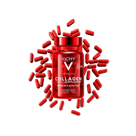 VICHY LIFTACTIV COLAGENO SUPLEMENTO ARRUGAS & ELASTICIDAD 60 CAPSULAS
