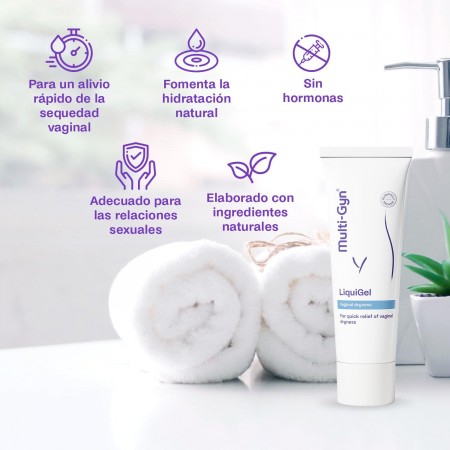 MULTI-GYN LIQUIGEL SEQUEDAD VAGINAL GEL 50ML + APLICADOR