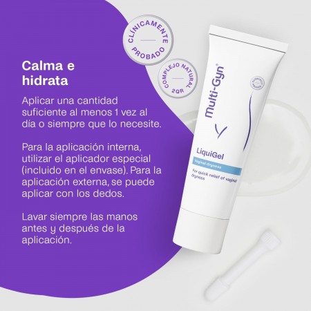 MULTI-GYN LIQUIGEL SEQUEDAD VAGINAL GEL 50ML + APLICADOR
