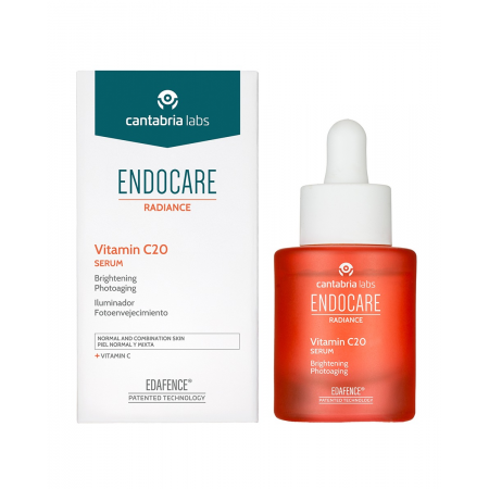 ENDOCARE RADIANCE VITAMIN C20 SERUM ILUMINADOR 30 ML