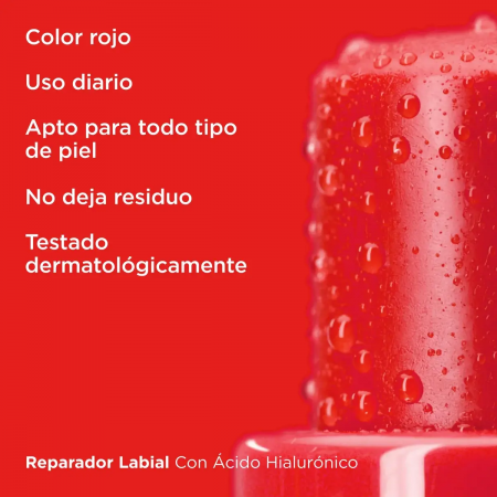 ISDIN REPARADOR LABIAL STICK COLOR ROJO 4 G