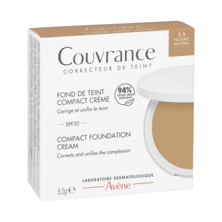 AVENE COUVRANCE CREMA COMPACTA OIL FREE SPF30 1.4 DORADO 8.5 G