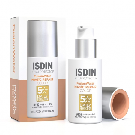 ISDIN FOTOPROTECTOR FUSION WATER REPAIR SPF 50+ CON COLOR ULTRALIGERO 50 ML