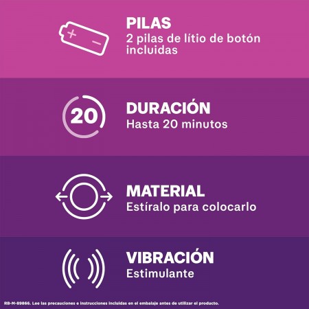 DUREX INTENSE ORGASMIC VIBRATIONS ANILLO VIBRADOR