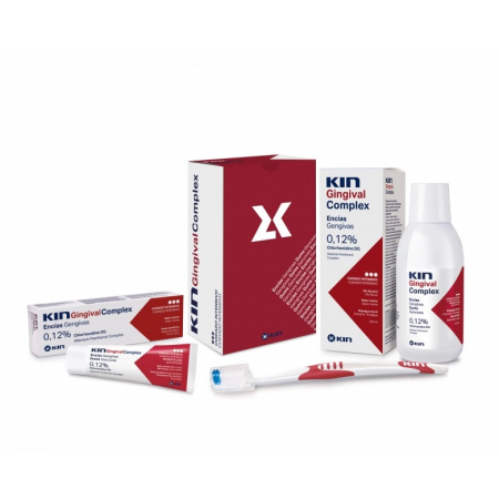 KIN GINGIVAL COMPLEX 0.12% CLORHEXIDINA ENJUAGUE BUCAL 500 ML
