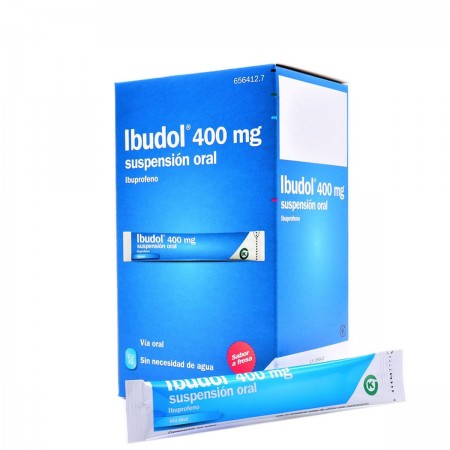 IBUDOL 400 MG 20 SOBRES SUSPENSION ORAL