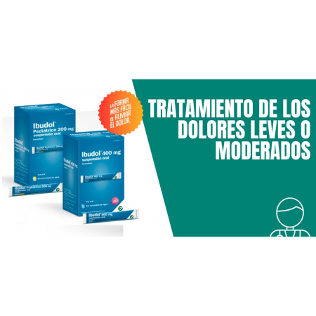 IBUDOL 400 MG 20 SOBRES SUSPENSION ORAL