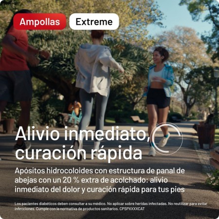 COMPEED AMPOLLAS EXTREME HIDROCOLOIDE 5 APOSITOS MEDIANOS