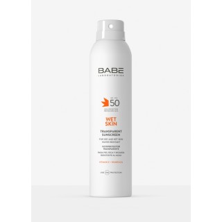 BABE FOTOPROTECTOR WET SKIN SPF50 TRANSPARENTE SPRAY 200 ML
