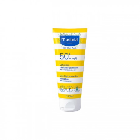MUSTELA PACK SOLAR LECHE CORPORAL SPF50 100 ML + STICK SPF50 + REGALO CANTIMPLORA