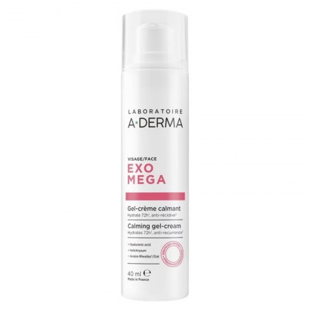 A-DERMA EXOMEGA GEL-CREMA FACIAL CALMANTE 40 ML