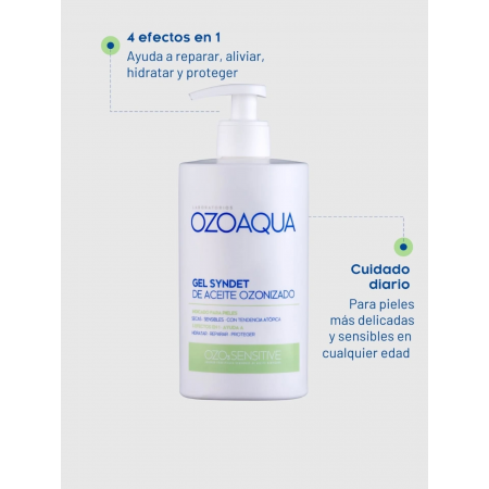 OZOAQUA GEL SYNDET DE ACEITE OZONIZADO 500 ML