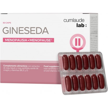CUMLAUDE DUPLO GINESEDA MENOPAUSIA 2 X 30 CAPSULAS