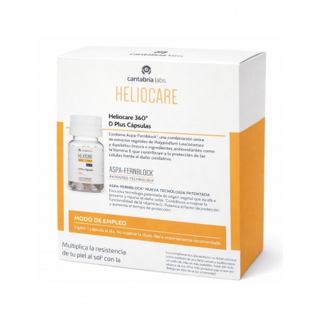 HELIOCARE 360º PACK DUPLO CAPSULAS D-PLUS 2 X 30 CAPSULAS
