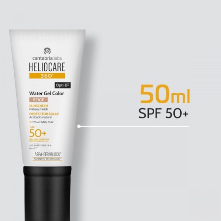 HELIOCARE 360º WATER GEL PROTECTOR SOLAR SPF50+ COLOR BEIGE 50 ML