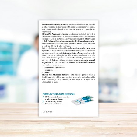 NATURA MIX ADVANCED REFUERZO 28 SOBRES BUCODISPERSABLES