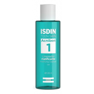 ISDIN OILY SKIN ACNIBEN LIMPIADOR MATIFICANTE GEL 200 ML