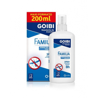 GOIBI FAMILIA FORTE REPELENTE DE INSECTOS MAXI FORMATO SPRAY 200 ML